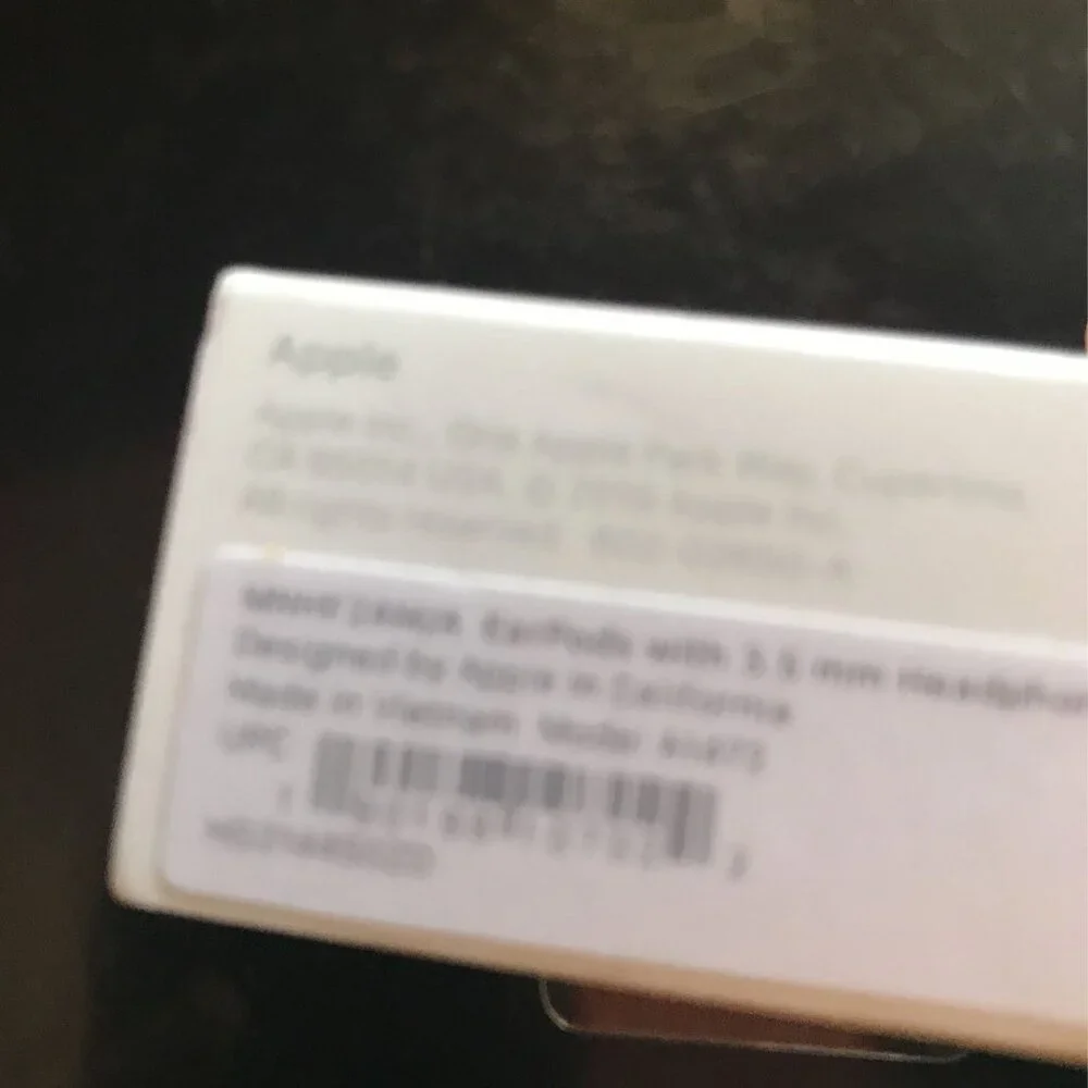 Original Apple EarPods Headphone Plug